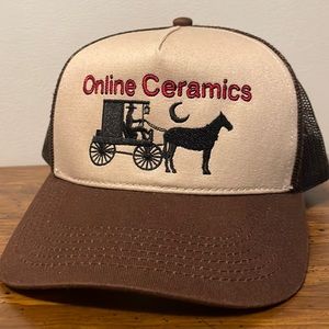Online Ceramics Horse & Buggy SnapBack Trucker Hat